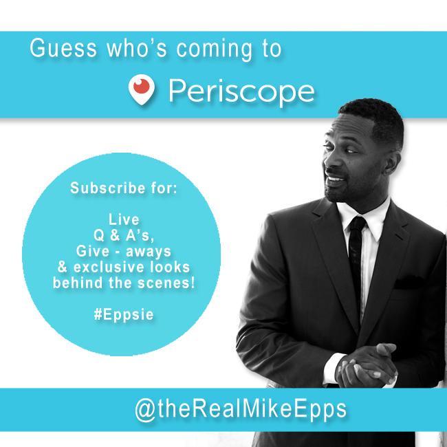 TheRealMikeEpps's tweet photo. Get with me fans! http://t.co/EB1VdWrvV8