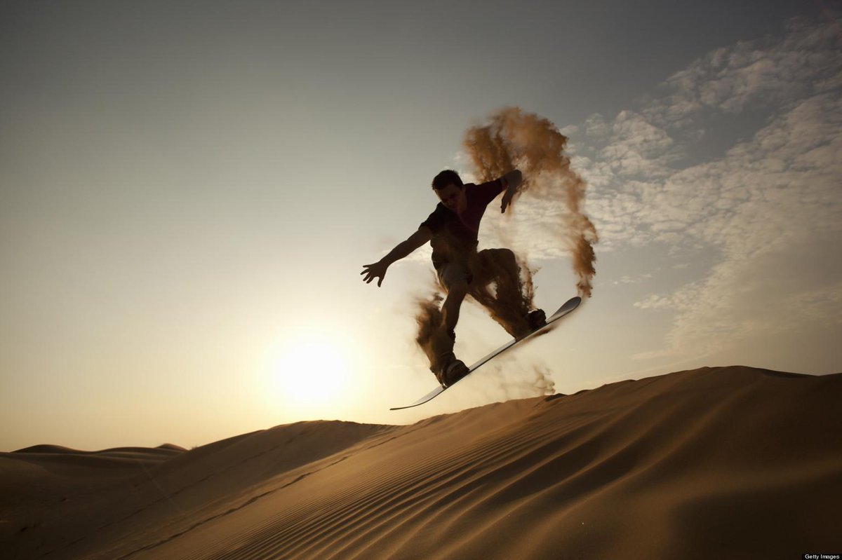 Sports Life Goal ... #Sandboarding