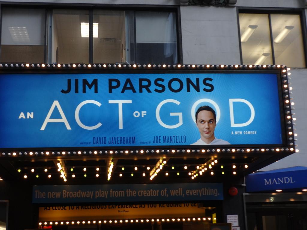 vantico86's tweet photo. Finally!!! I saw @ActOfGodBway #NYFlash http://t.co/QjJpO2RffV