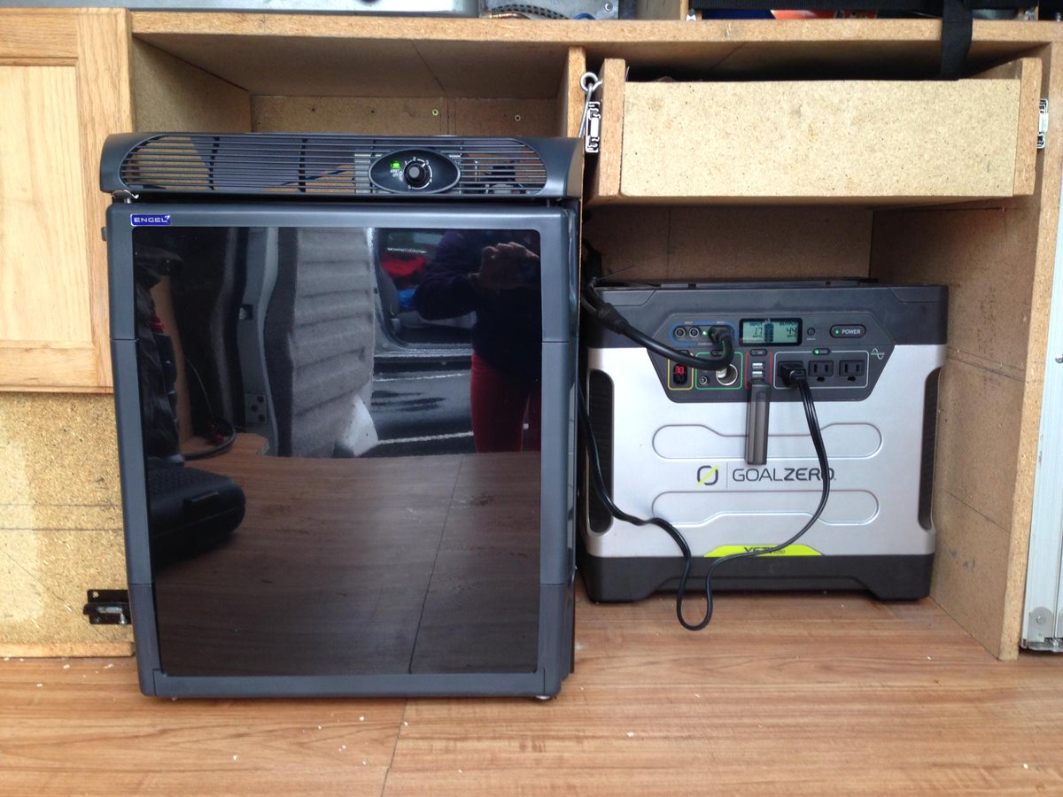 Bertha just got a helluva lot cooler! Yeah, I said it. So stoked on this match made in heaven! <a href="/GoalZero/">Goal Zero</a>