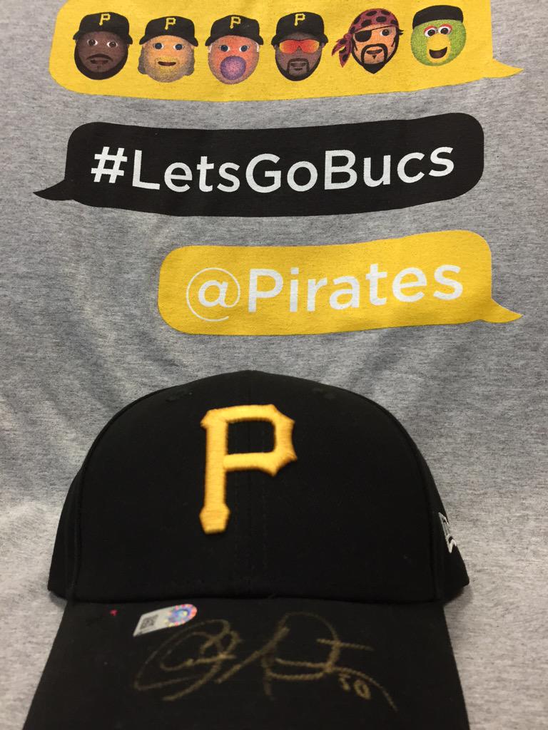 RETWEET THIS for a chance to win a signed Charlie Morton hat and a #BucSocial tee! #Whiff