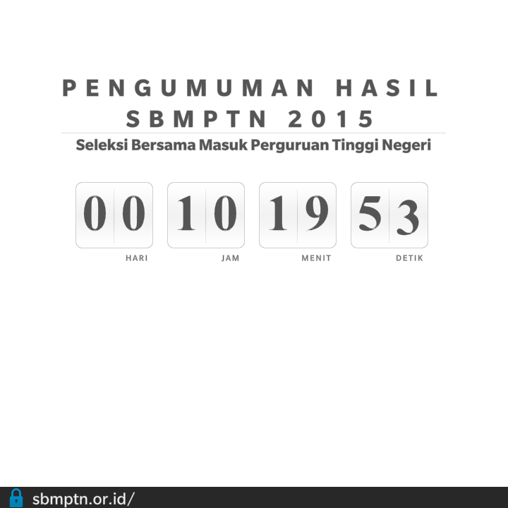 INDONESIAinLOVE's tweet photo. 10 Jam Lagi, #PrayForSBMPTN Pengumuman Hasil SBMPTN 2015 di http://t.co/V1RtTzZ2bF http://t.co/miJJvqPz6w