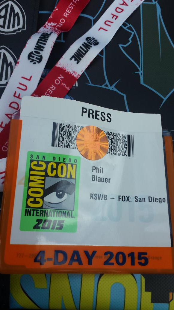 Phil Blauer Comiccon15 I Ve Got My Pass How About You Gettinmygeekon Http T Co Ecyr9zawgr