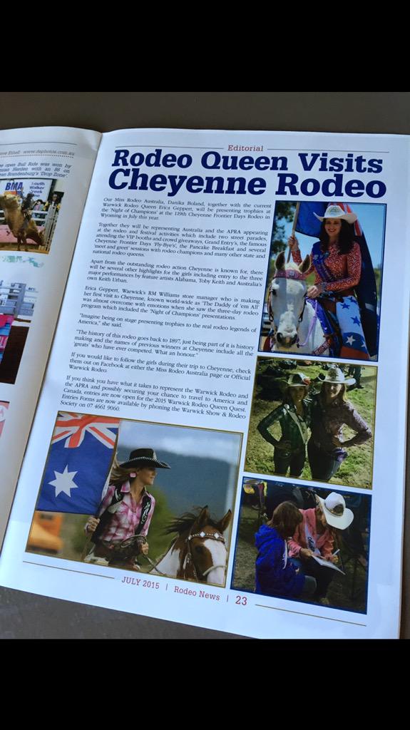 APRAmissrodeo's tweet photo. 12 more sleeps!! We'll be at Big Daddy of them All!! @CheFrontierDays @warwickrodeo @CorralBoot  @RocknRollCowgrl http://t.co/XSMCRjBgIm