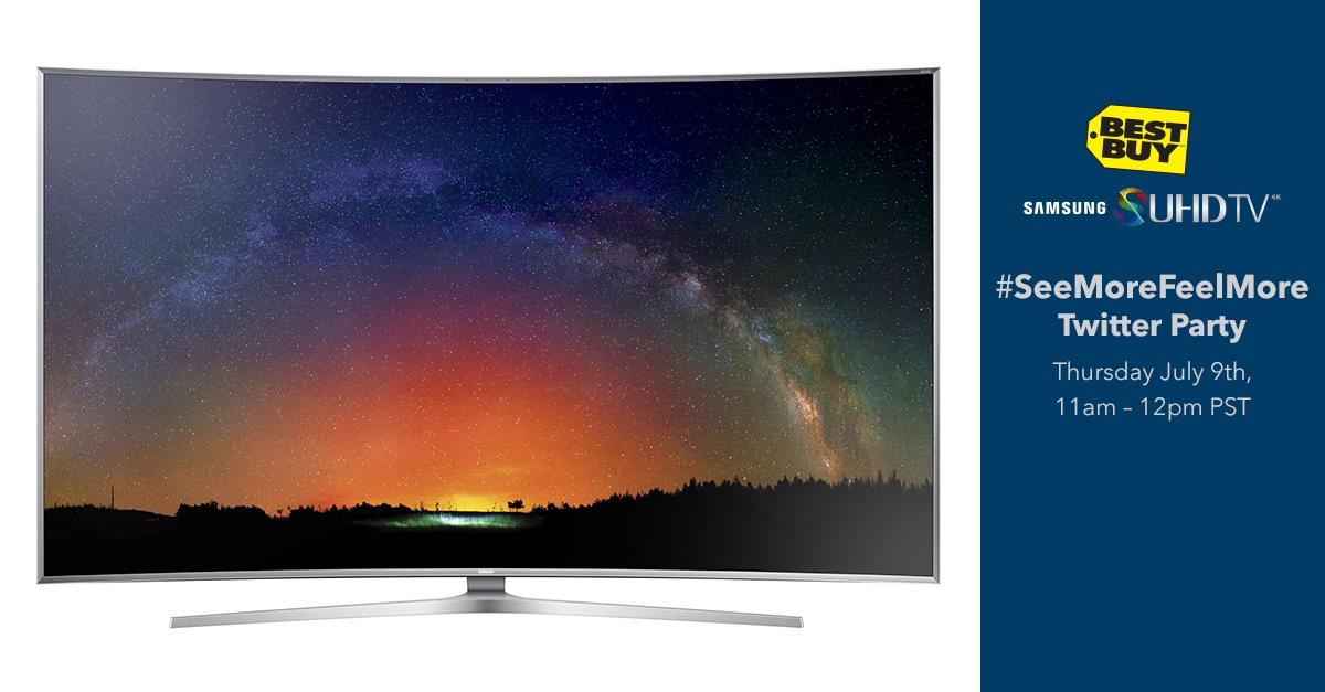 Are you joining our #SeeMoreFeelMore Twitter party tmrw @ 11am PST w/ <a href="/SamsungCanada/">Samsung Canada</a>? ow.ly/PdaM2