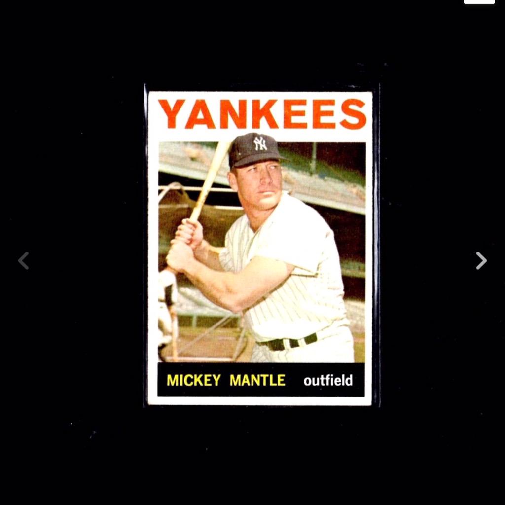 1964 TOPPS #50 Mickey Mantle #NewYorkYankees #HOF #Baseball #Mantle #Topps #Auction #eBay
goo.gl/UzqJxH