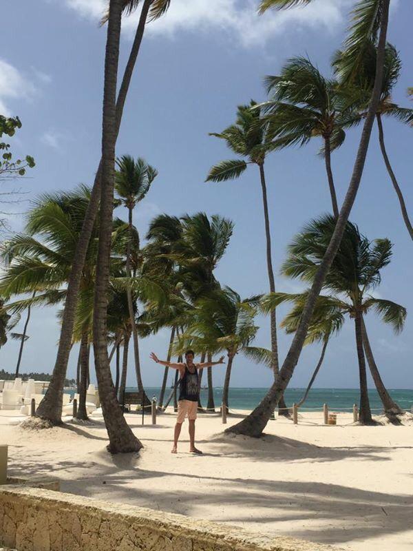 After 5 days dom. republic i tried to push the palms away! But my arms are not that long as i thought 😜