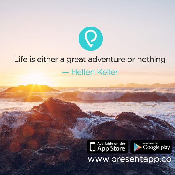 PresentAppCo's tweet photo. Live a life that's worth looking back and remembering. :) http://t.co/LFsSbCpSea #presentapp #adventure #travel #qotd http://t.co/8A4AofaR74