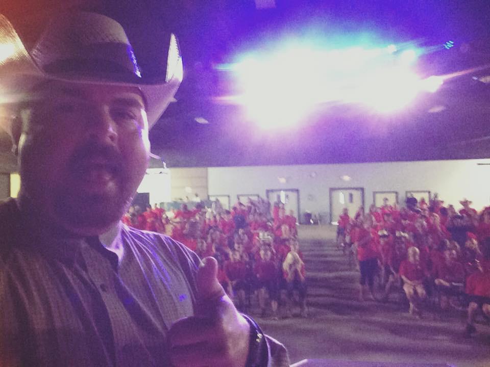Nothing like seeing adults and kids follow Jesus at camp! <a href="/ryanwdelange/">Ryan DeLange</a> @ScottyRossSwing #cowboycamp #afcc
