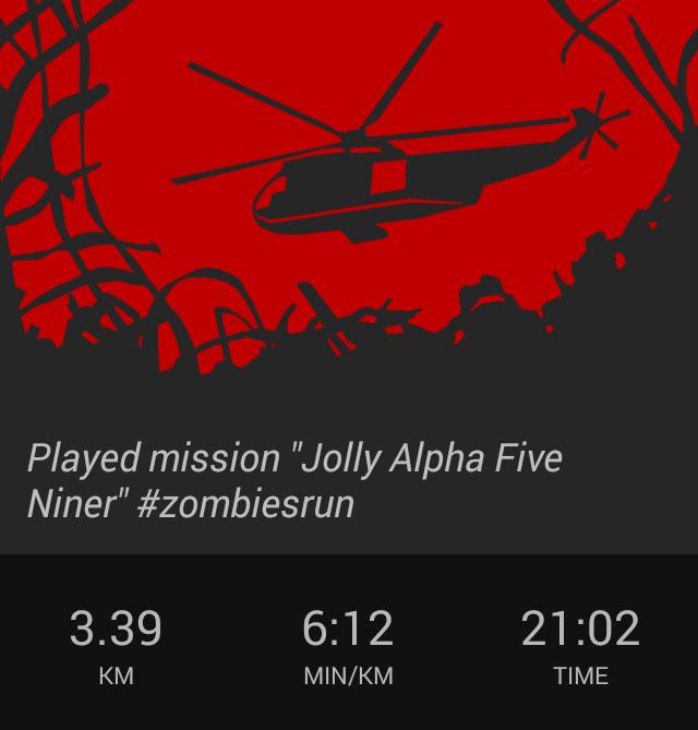Andrew_N_Z's tweet photo. Played mission "Jolly Alpha Five Niner" #zombiesrun http://t.co/DsmrecoPkw