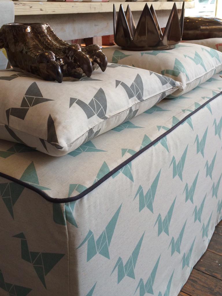 ArtVraatDesigns's tweet photo. An Ottoman we made for the shop, and people are loving it! Might start selling them soon #design #textiles #proudlysa http://t.co/k5739imlKp