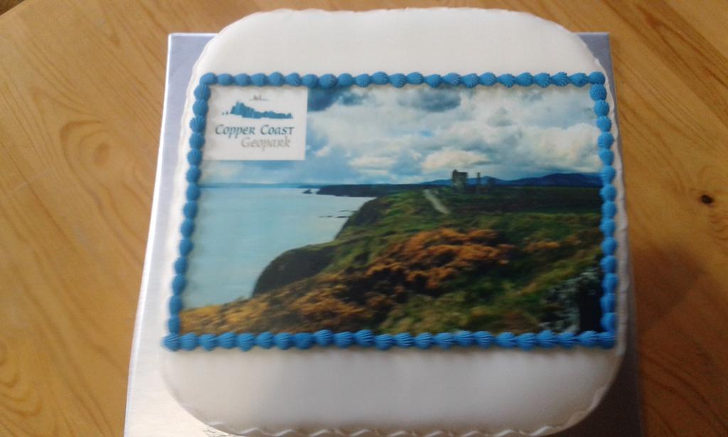 CoastCopper's tweet photo. Beautiful cake made by Bernie Drohan of @WaterfordCounci for @CoastCopper @MaryHoulihan @davezannis @WdFoodFestival http://t.co/NUFY24yDm9