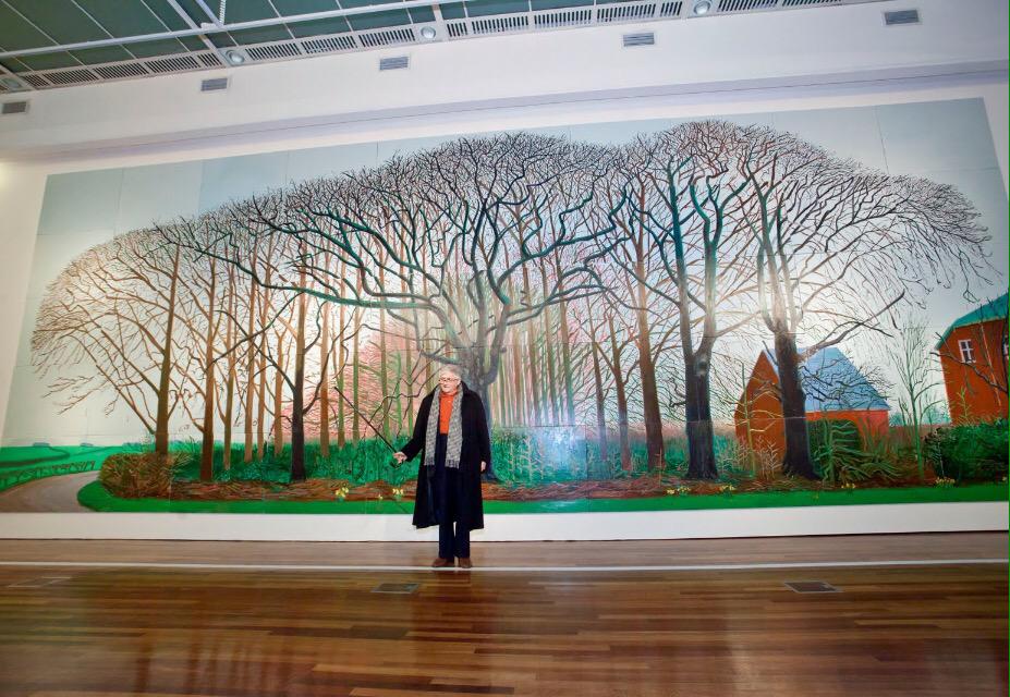 Happy birthday David Hockney! 