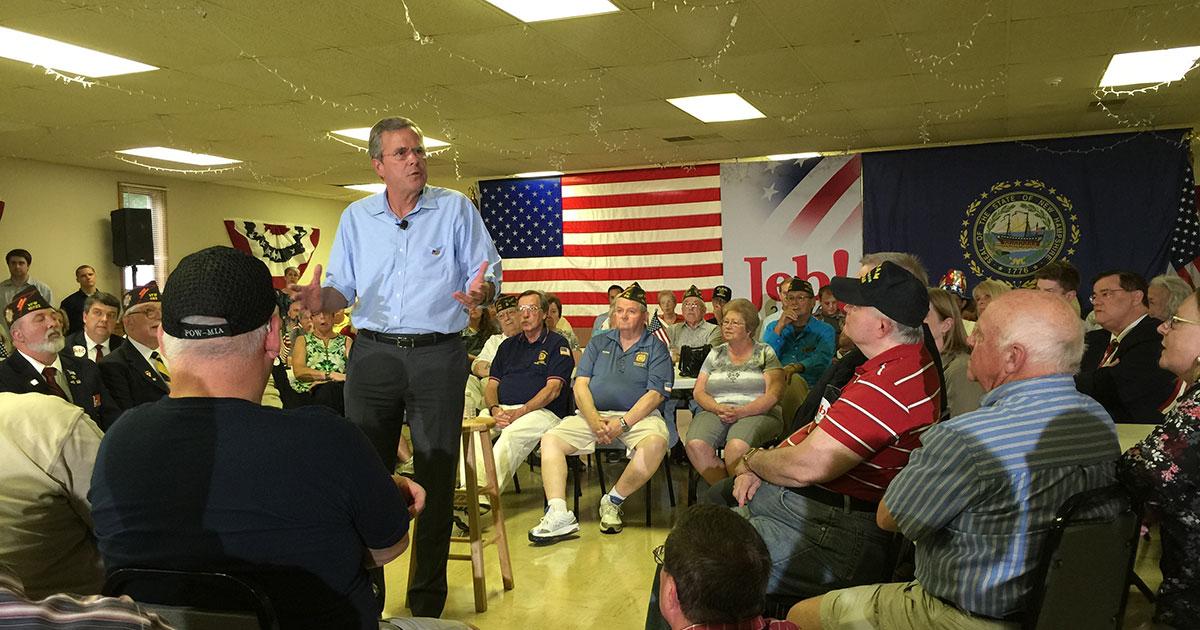 Jeb Bush tells overworked Americans ‘work longer hours’