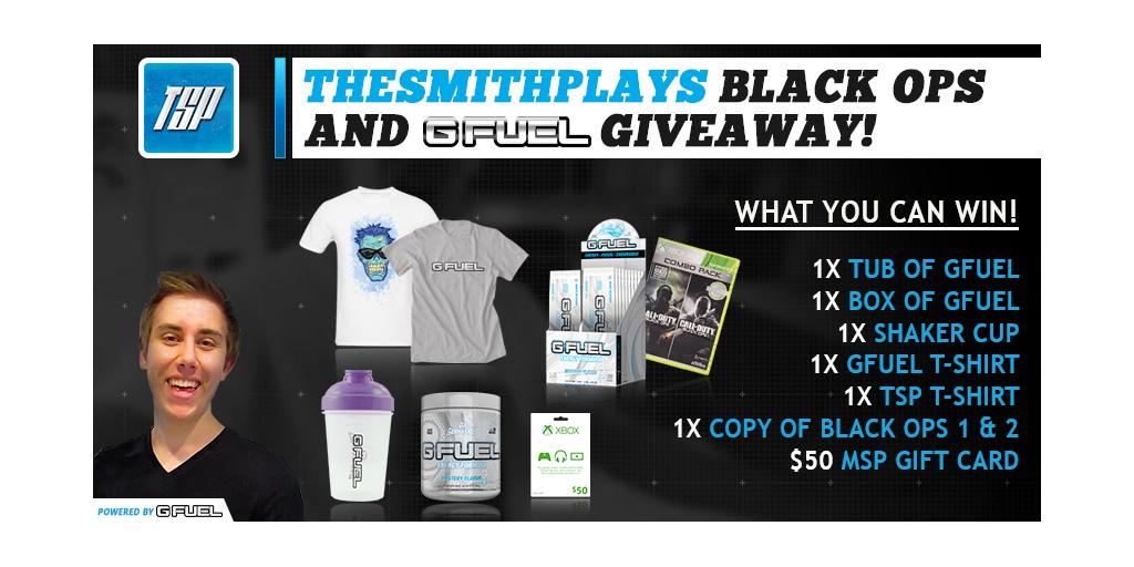 GFuelEnergy's tweet photo. RE-DO: RT and Tweet "REFUEL with #GFUEL" to win the Final @TheSmithPlays Giveaway Prize!

http://t.co/1qjaKCXoPq http://t.co/GRAZf6yomR