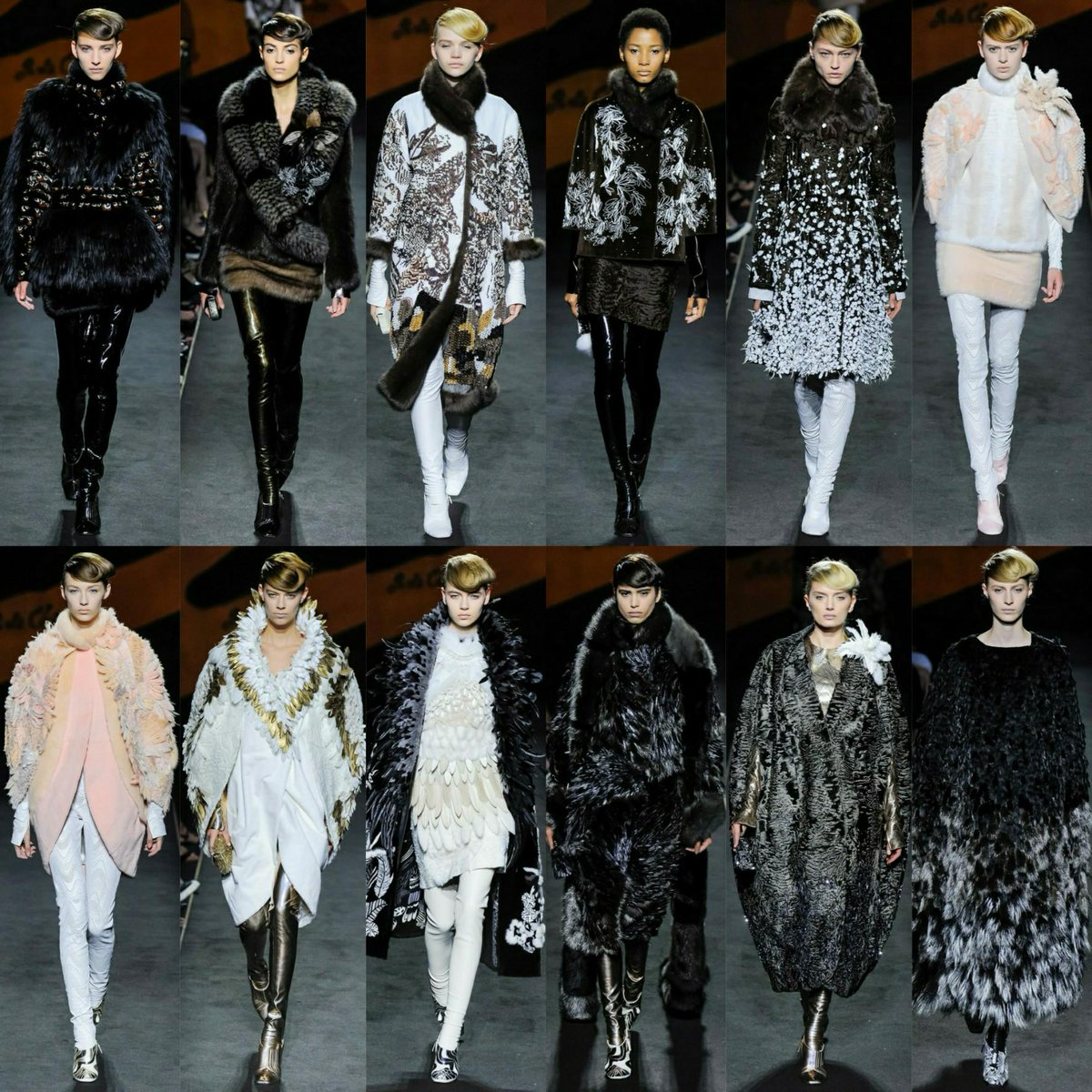 Isai_ZaneJ's tweet photo. Increíble Show #FendiHauteFourrure Otoño-Invierno 2015 Part. 3 #HauteCouture #Fendi #Fur #KarlLagerfeld #Couture http://t.co/c18uioQJrX