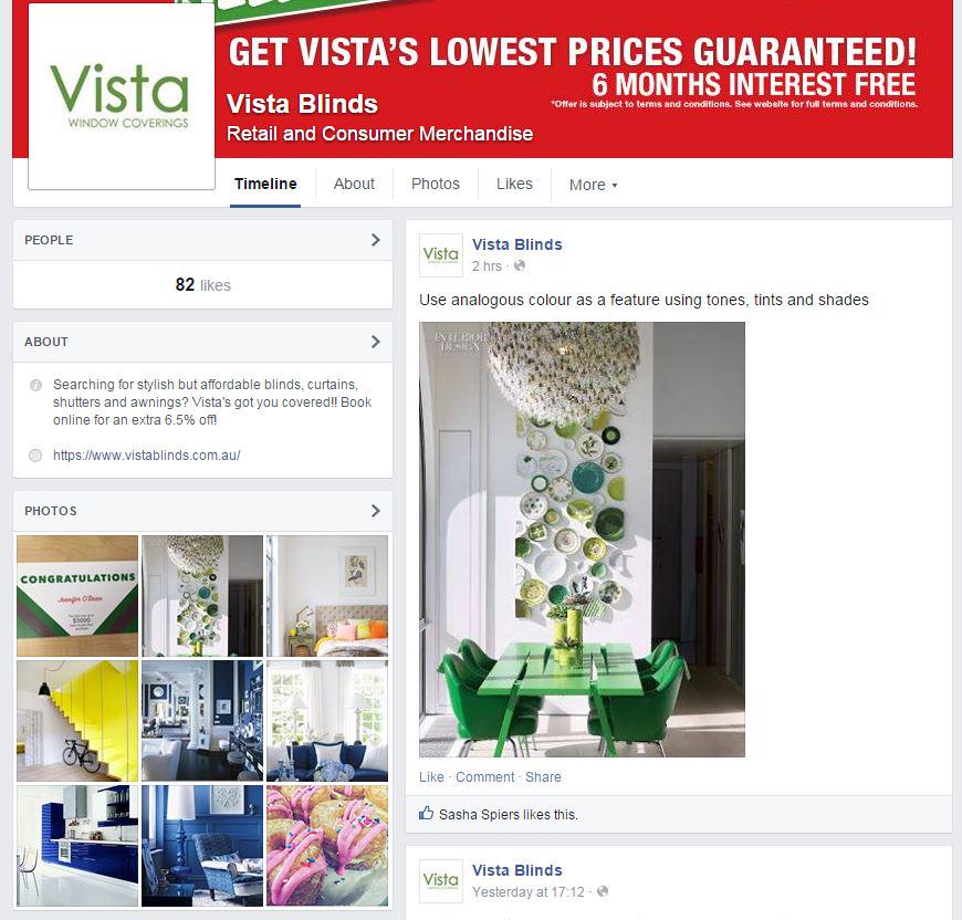 Vista Blinds Australia