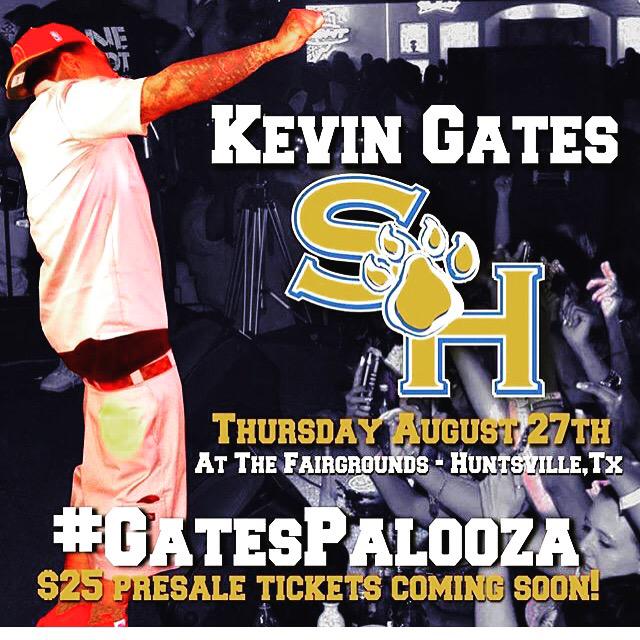 Kj_DaYoungstar's tweet photo. I was tryna get it how I live                          August 27th #KevinGates #live @ #WalkerCountyFairgrounds #SHSU http://t.co/PohQ7ODrN3