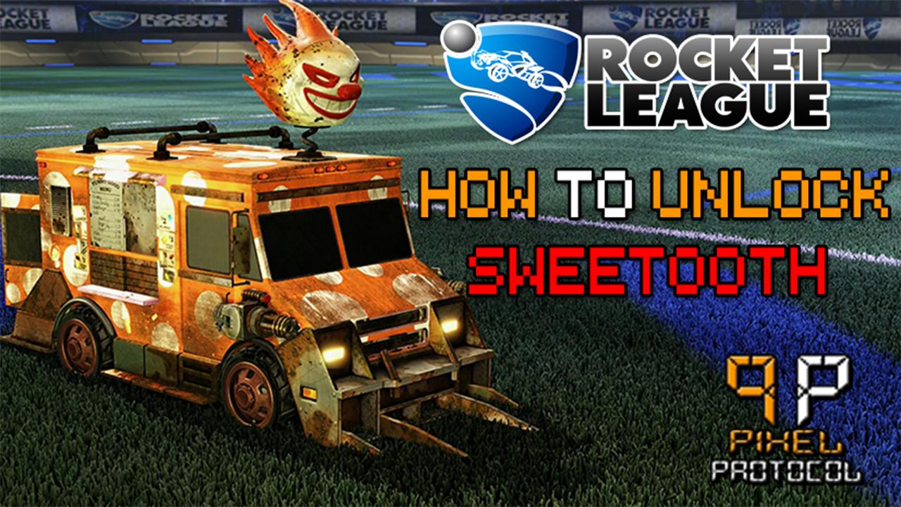 PixelProtocol on Twitter: "Unlock Sweet Tooth in Rocket League - https://t.co/rk5EVSDL6Y @ShoutRTs @ShoutGamers #PS4 #SweetTooth http://t.co/kCLyT05Zzx" / Twitter