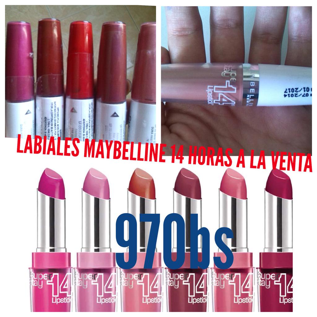 ⚠️💕Atencion chicas guapas!!! A la venta labiales MAYBELLINE SUPER STAY 14h, 💋💋 duran muchisimo ESCRIBENOS📲04126492580