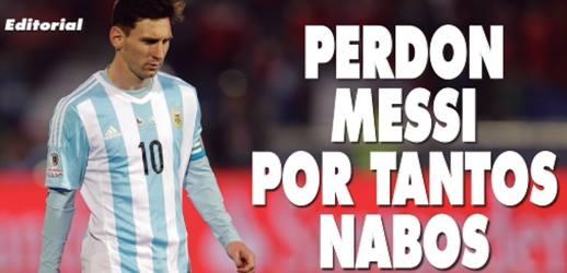 nicolas73027425's tweet photo. Simplemente GRACIAS POR SER ARGENTINO!!!! Nada Mas Y Nada Menos Que EL MEJOR DEL MUNDO!! Te Banco A Morir #MESSI http://t.co/Ko2CcGMbOf