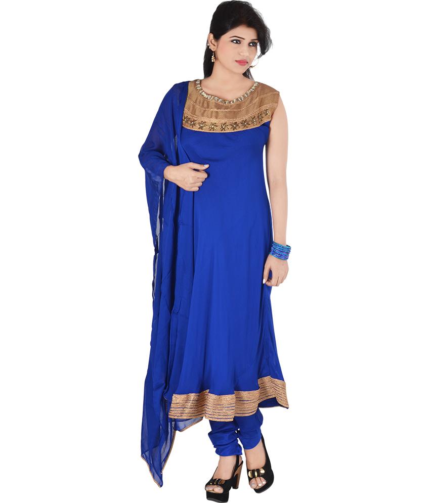 Loved it: Ajay And Vijay Gray Embroidered Net Semi Stitched Anarkali Salwar  Suit, http://www.snapdeal.com/product/ajay-and… | Anarkali dress, Dress  materials, Dress