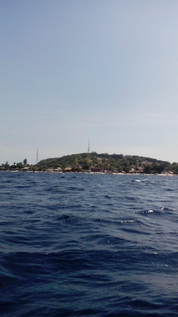 on my way gili trawangan ... subhanallah ciptaan allah swt