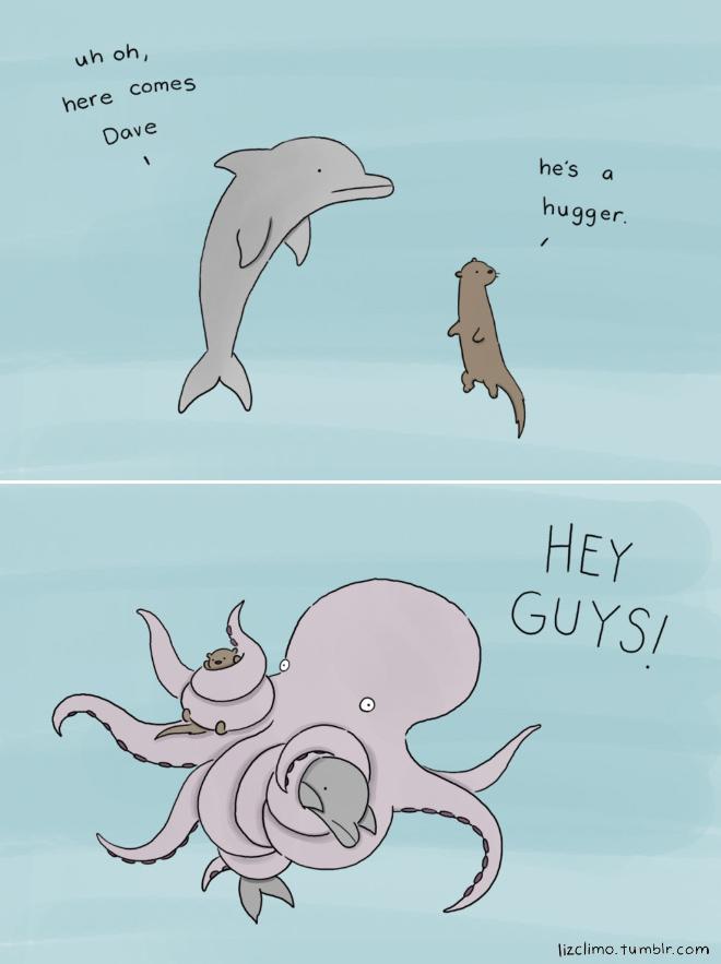 YouDecideGames's tweet photo. Watch out for Dave, he's a hugger. http://t.co/JpkUxe9P3z