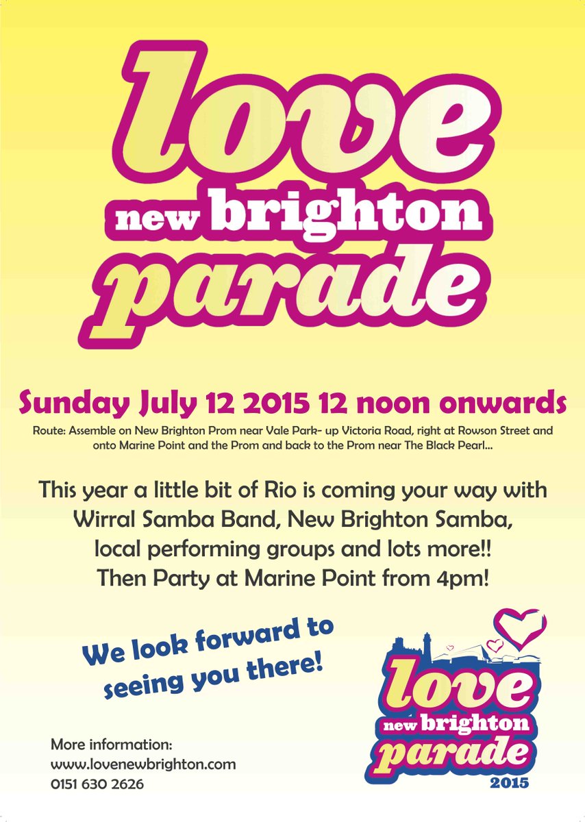 lovenewbrighto1's tweet photo. @OurBigGig @WirralRadio921 @ChBrightside @NBBeachResort @NewbrightonInfo @NewBrightonRNLI WE'LL SEE YOU SUNDAY! http://t.co/zHTOrW1v1e