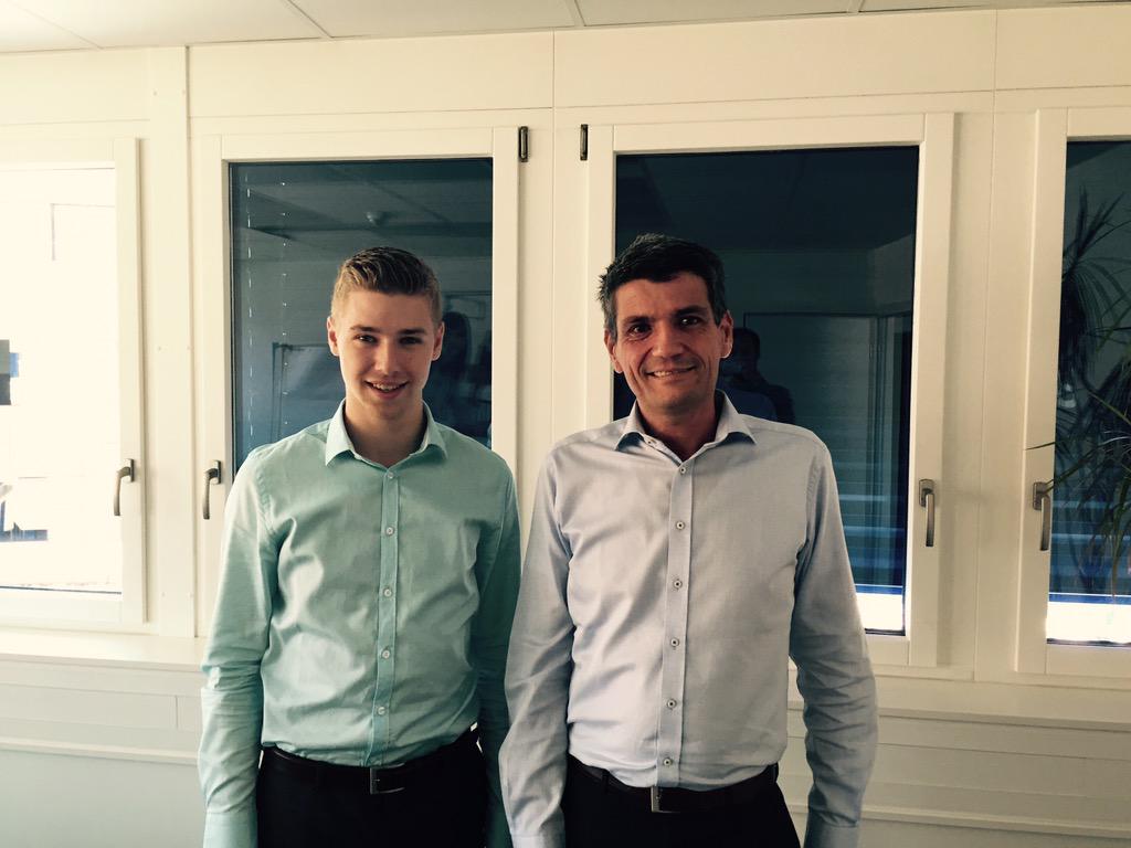 SandroAbegg's tweet photo. Spending a day with the CFO :-) -@AdeccoWaytoWork #SandroForCEO #AdeccoSwitzerland #CEO1Month #adeccopassion #happy http://t.co/0fxVxOtGbQ