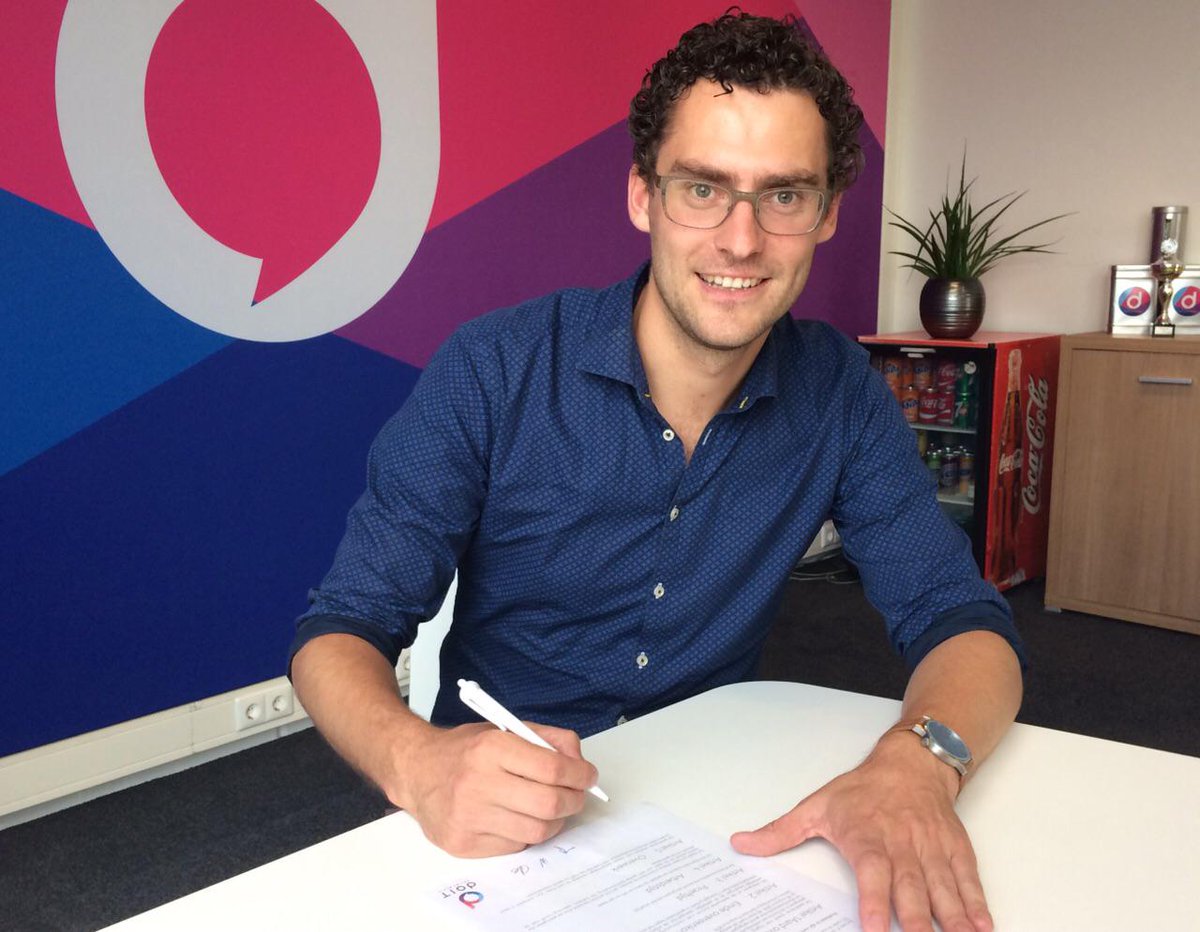 Weer een mooie toevoeging aan ons team! Klaas is onze nieuwe adviseur. Heel veel succes!