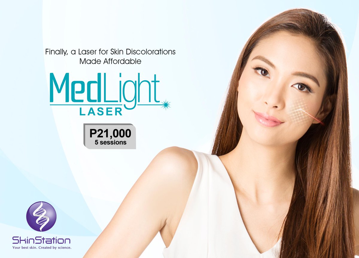 skinstationph's tweet image. Finally, a Laser for #Skin #Discolorations Made #Affordable. #MedLightLaser (face) at P21k for 5 sessions til July22!