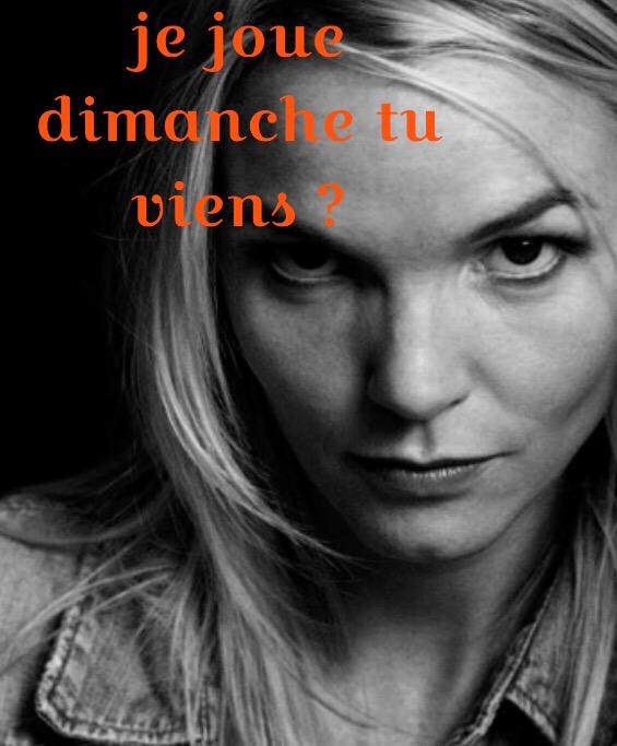 ResmondJane's tweet photo. Au funambule a 20.15 ! Bisous http://t.co/gCNdazNGkU