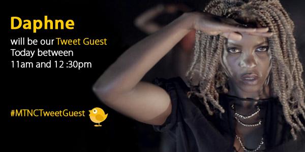MTNCameroon's tweet photo. Guess who will be in the house for #MTNCTweetGuest today ? Our very own @Is_Daphne, #MTNHolidays ambassador :) http://t.co/TNE4DUC7IN
