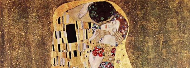 Doveandiamooggi's tweet photo. Omaggio a Klimt che con il suo bacio oggi ci dà un po' di speranza http://t.co/dTNm4cGtP6
