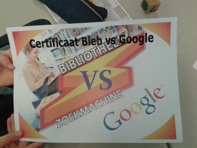 Groep 6A heeft een super leuke en leerzame battle "Boeken versus Google" gehad! Bedankt bibliotheek de Liemers!