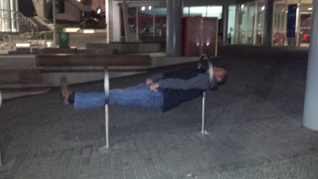 DillonK_Chch's tweet photo. Second scavenger hunt stop #nzamt14 @GrantRitchie10 @truesy79 #plank http://t.co/Xf7NG25BDT