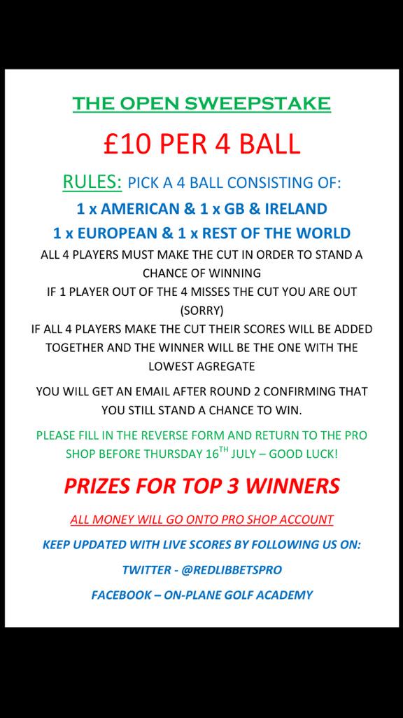 RedlibbetsPro's tweet photo. Open sweepstake everyone #getinvolved http://t.co/ftb4neKRZo
