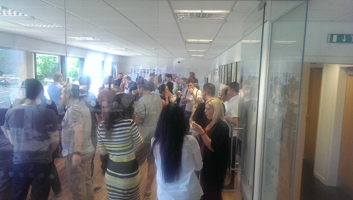 OriginCreative's tweet image. All Agency breakfast, welcoming the newest members of the team to #Origin