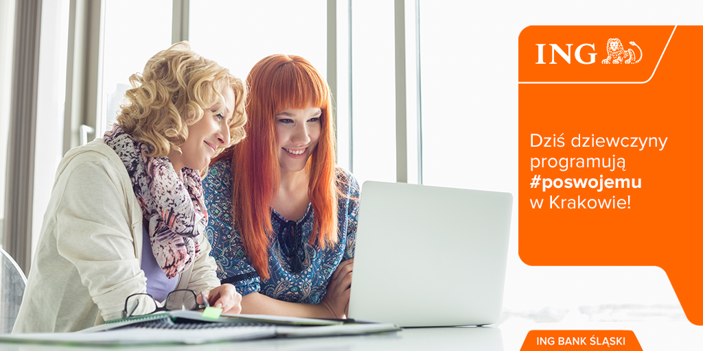 ING__Polska's tweet photo. #WhoRunTheCode? GIRLS!” :) Dziewczyny z branży IT zaraz łączą siły w Krakowie #poswojemu.
http://t.co/B2RPYvdtkL http://t.co/iARxiLNTDj