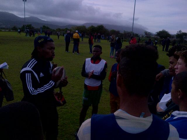 Our very own Laureus YES leader in action, creating new and positive norms. Winning a generation for a generation.