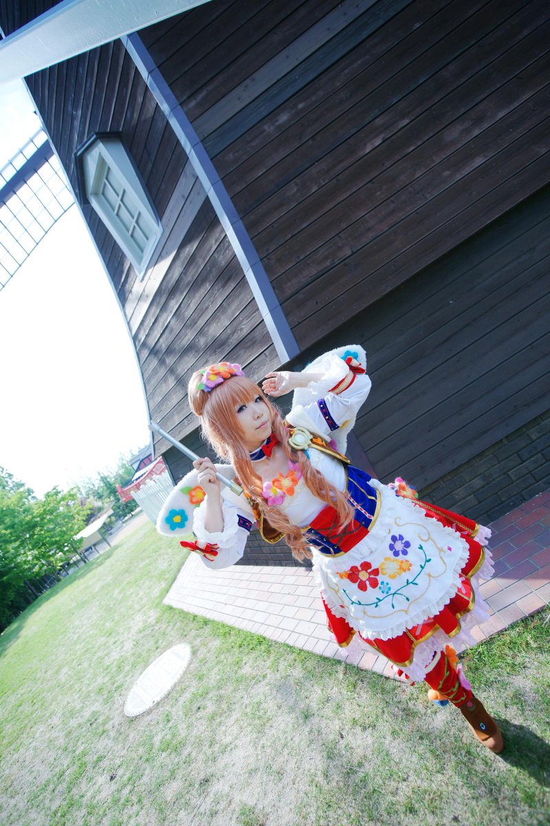 芸カも近いので。 チロリアンアリエスコーデ×姫里マリアちゃん 衣装