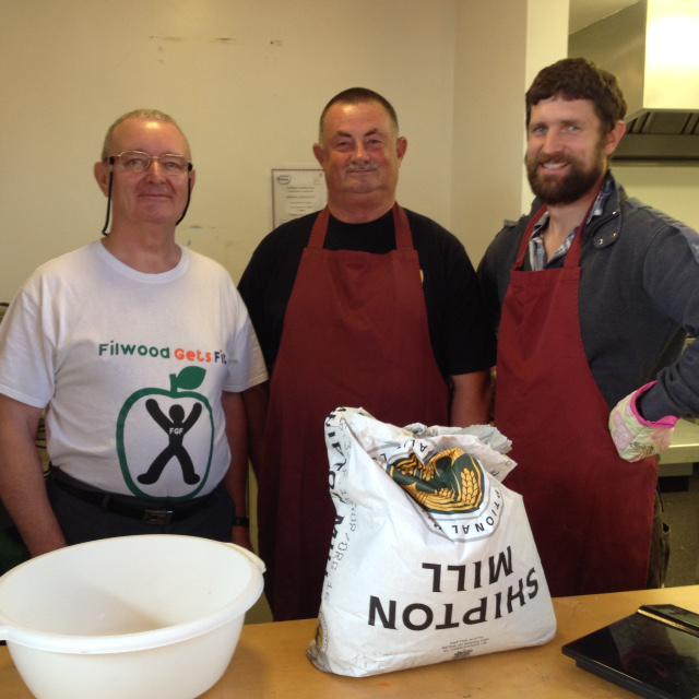 Come down to the Inns Court Centre to take on Pat, Merv and James for the Kneading Challenge! #filwoodgetsfit