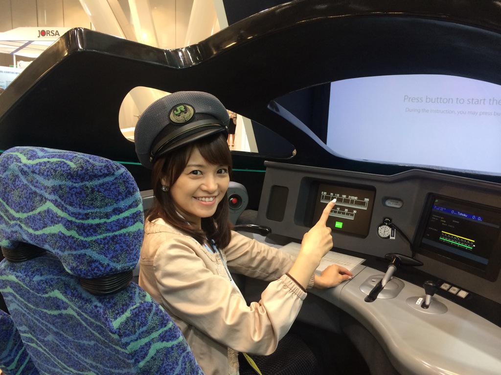 世界高速鉄道会議最終日取材だん☻向谷さんが手掛けられた、E5系