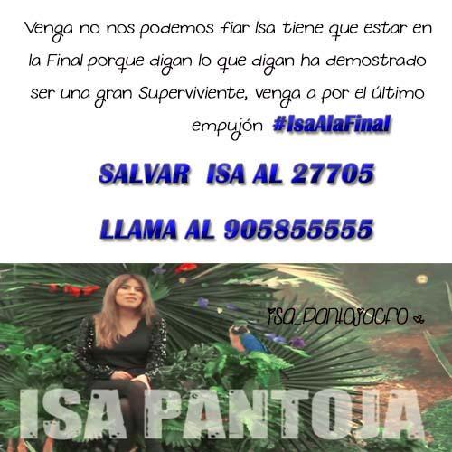 IsaPantojaCFO's tweet photo. Venga hoy el último día para votar @AnabelPantoja00 @lucia_gh_15 @suhailajad #IsaAlaFinal #IsaGanadoraDeSv http://t.co/cK2sX3KFk5