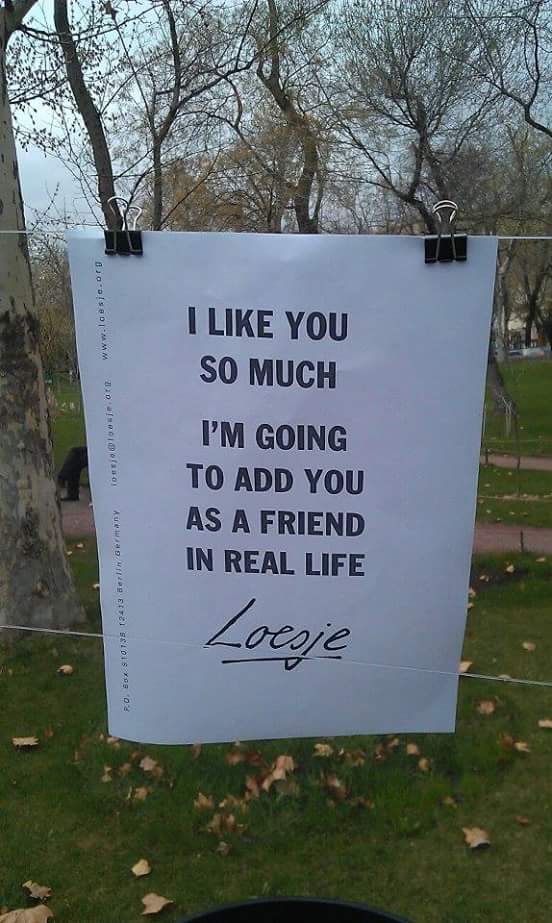 loesjeINT's tweet photo. *** I like you so much / I'm going to add you as a friend in real life *** #loesje http://t.co/oFwekXE9A8