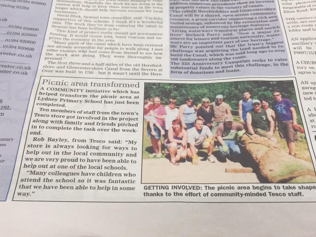 My team in the paper this week! fantastic work with Lydney CofE #proud <a href="/LydneyCofE/">Lydney CofE Primary</a> <a href="/pinserellas/">Lynne</a> <a href="/colly75/">Paul Collingridge</a> <a href="/fisaxton/">Fiona Saxton</a>