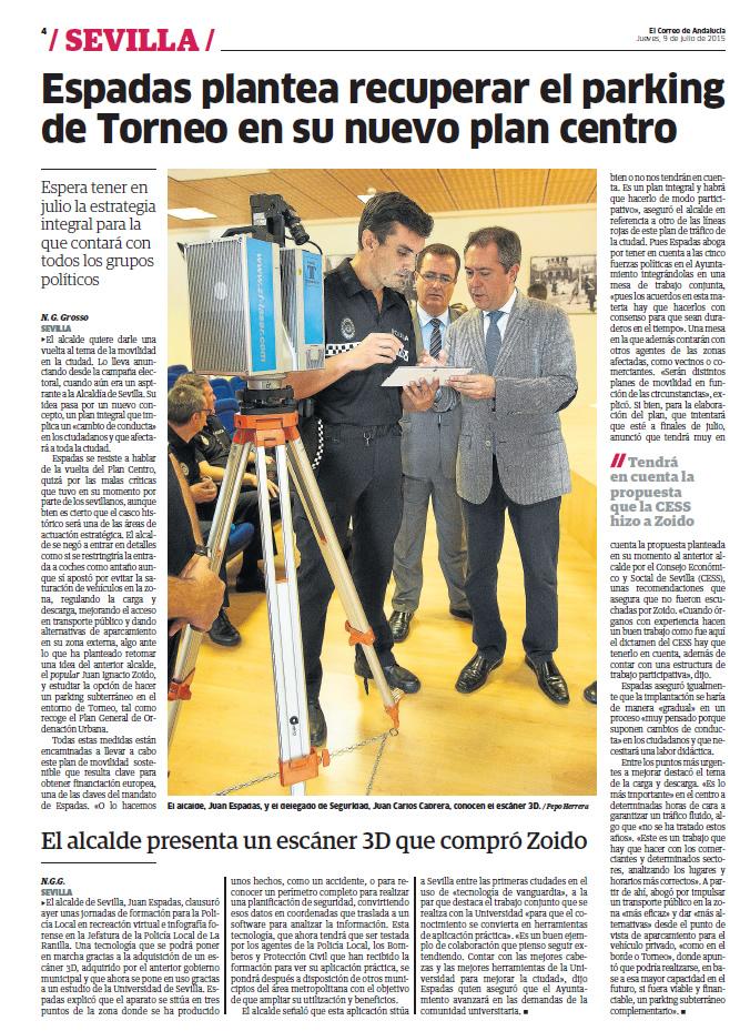 ProyectoChronos's tweet photo. @ProyectoChronos es un salto en la  mejora de la #SeguridadVial en #Sevillahoy. Gracias @elcorreoweb por difundirlo http://t.co/2i6T3er8AQ