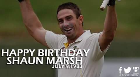 Happy birthday shaun marsh 