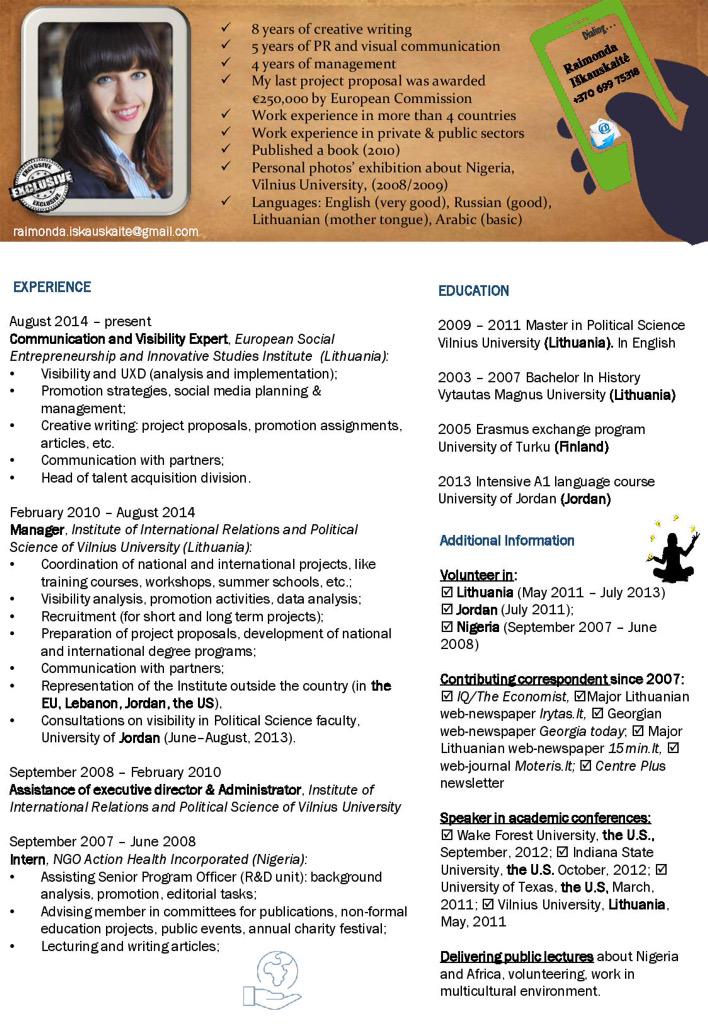 R_Iskauskaite's tweet image. #visualCV #MsCreativity